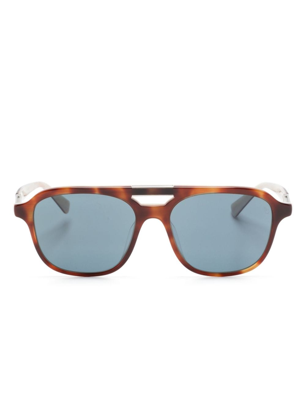 Brunello Cucinelli tortoiseshell wayfarer-frame sunglasses - Brown von Brunello Cucinelli