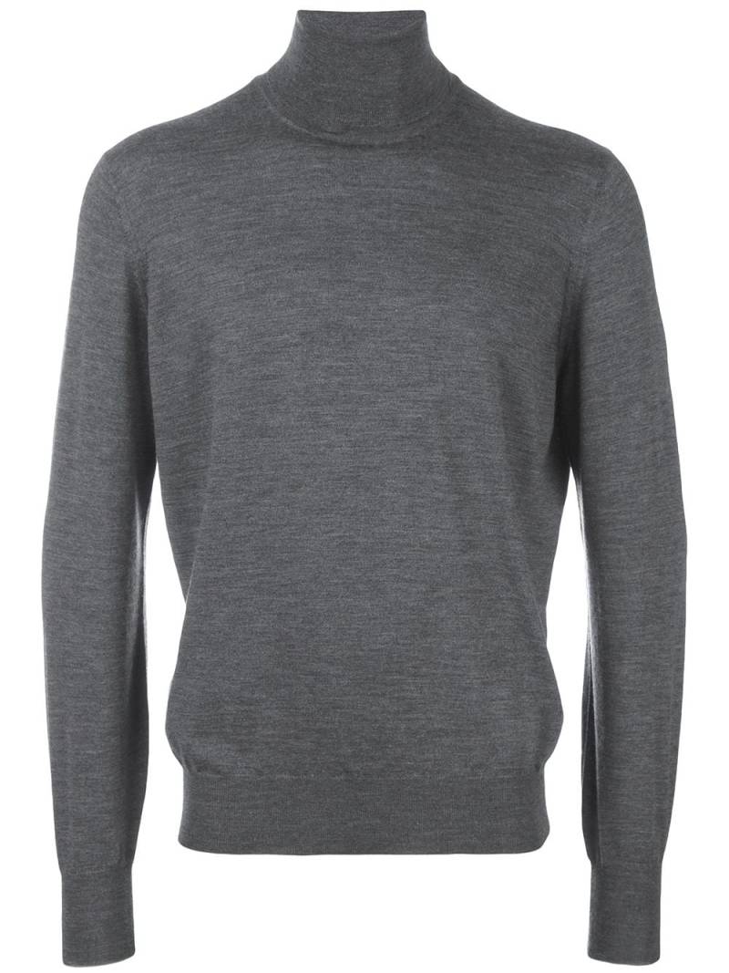 Brunello Cucinelli turtleneck jumper - Grey von Brunello Cucinelli