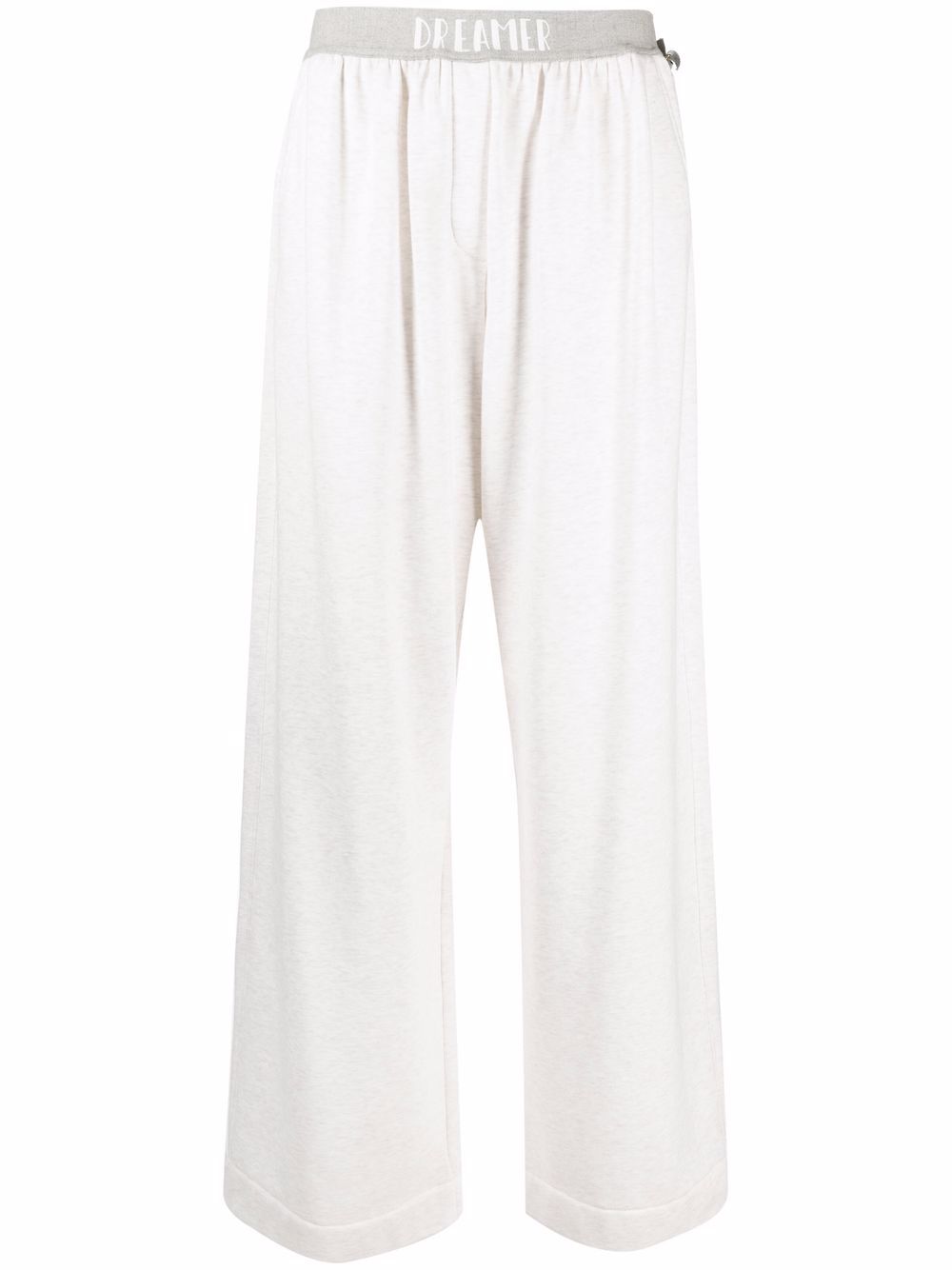 Brunello Cucinelli wide-leg track pants - Neutrals von Brunello Cucinelli