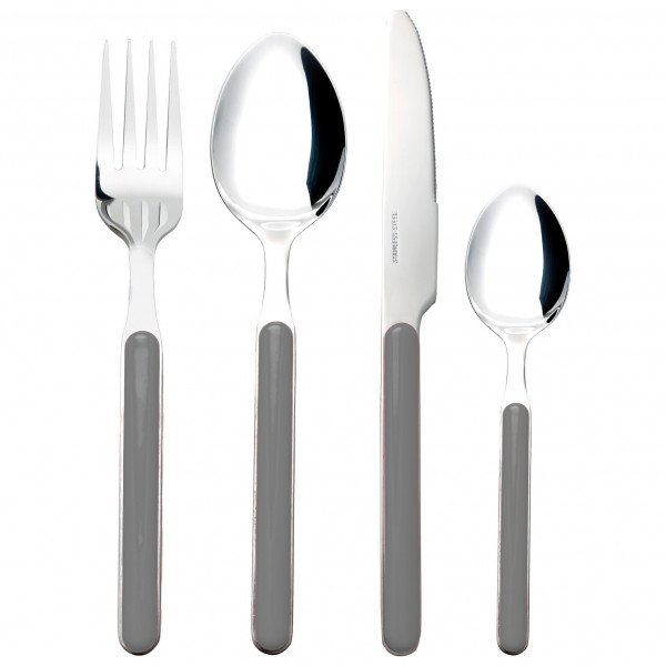 Brunner - Delice - Besteck-Set Gr 16 Pieces grau/weiß von Brunner