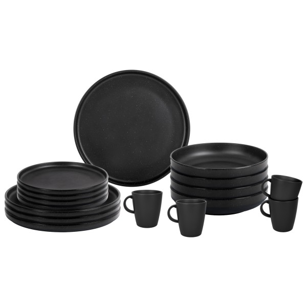 Brunner - Lunch Box - Geschirr-Set Gr 16 Pieces schwarz von Brunner