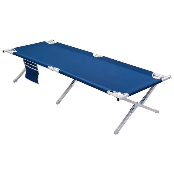 Brunner - Outdoor Cot - Feldbett Gr 190 x 64/72 x 43 cm blau von Brunner