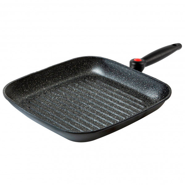 Brunner - Pirate Pan Grill - Pfanne Gr 28 x 28 cm grau von Brunner