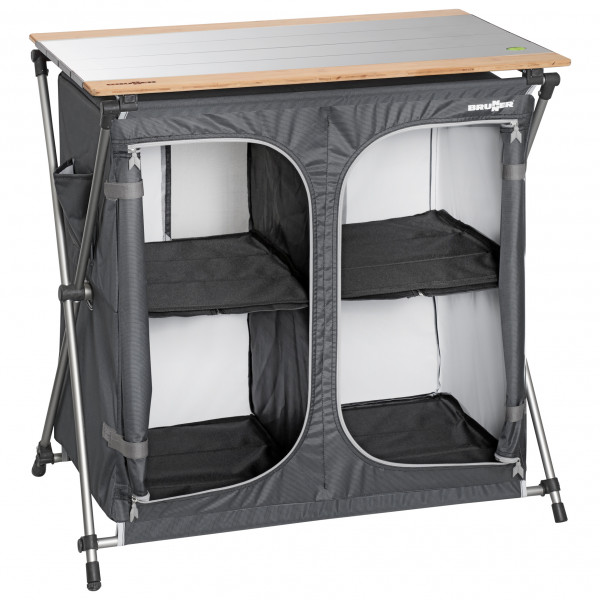 Brunner - Razor Ultralight CT - Campingschrank Gr 80 x 46 x H82 cm schwarz/grau Brunner - Razor Ultralight CT - Campingschrank Gr 80 x 46 x H82 cm schwarz/grau von Brunner