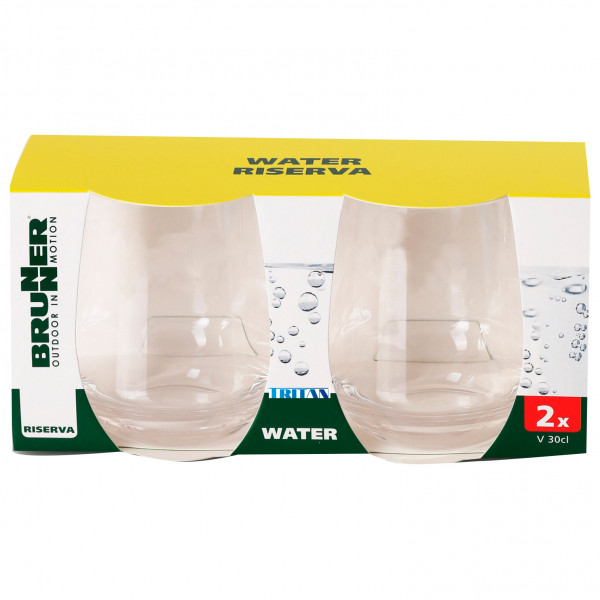 Brunner - Set Water Riserva - Becher Gr 30 cl bunt von Brunner