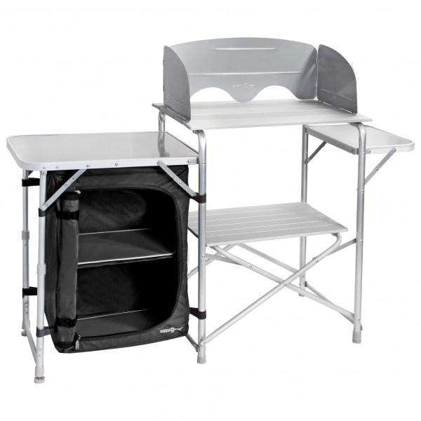 Brunner - Snack Easy Black - Campingschrank schwarz/ gray von Brunner