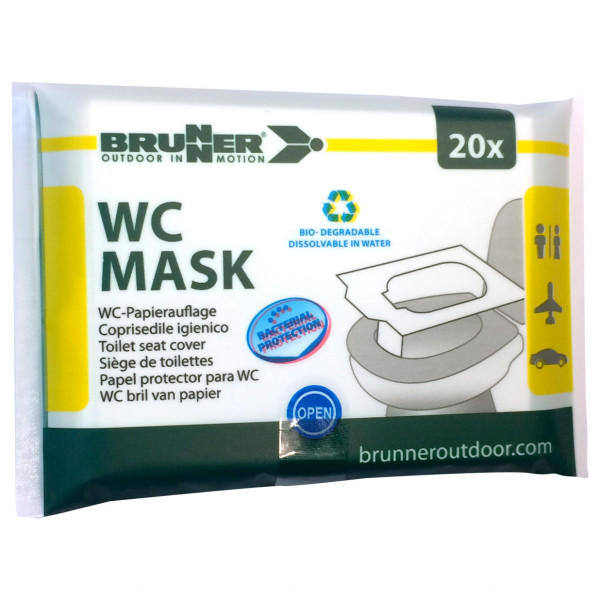 Brunner - Wc-Mask - Campingtoilette Gr 20 Pieces weiß von Brunner