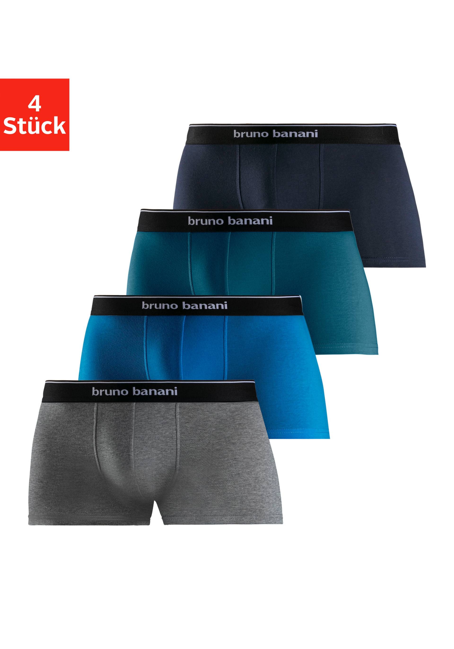 Bruno Banani Boxer »Boxershorts für Herren«, (Dose, 4 St.), in der Dose verpackt von Bruno Banani