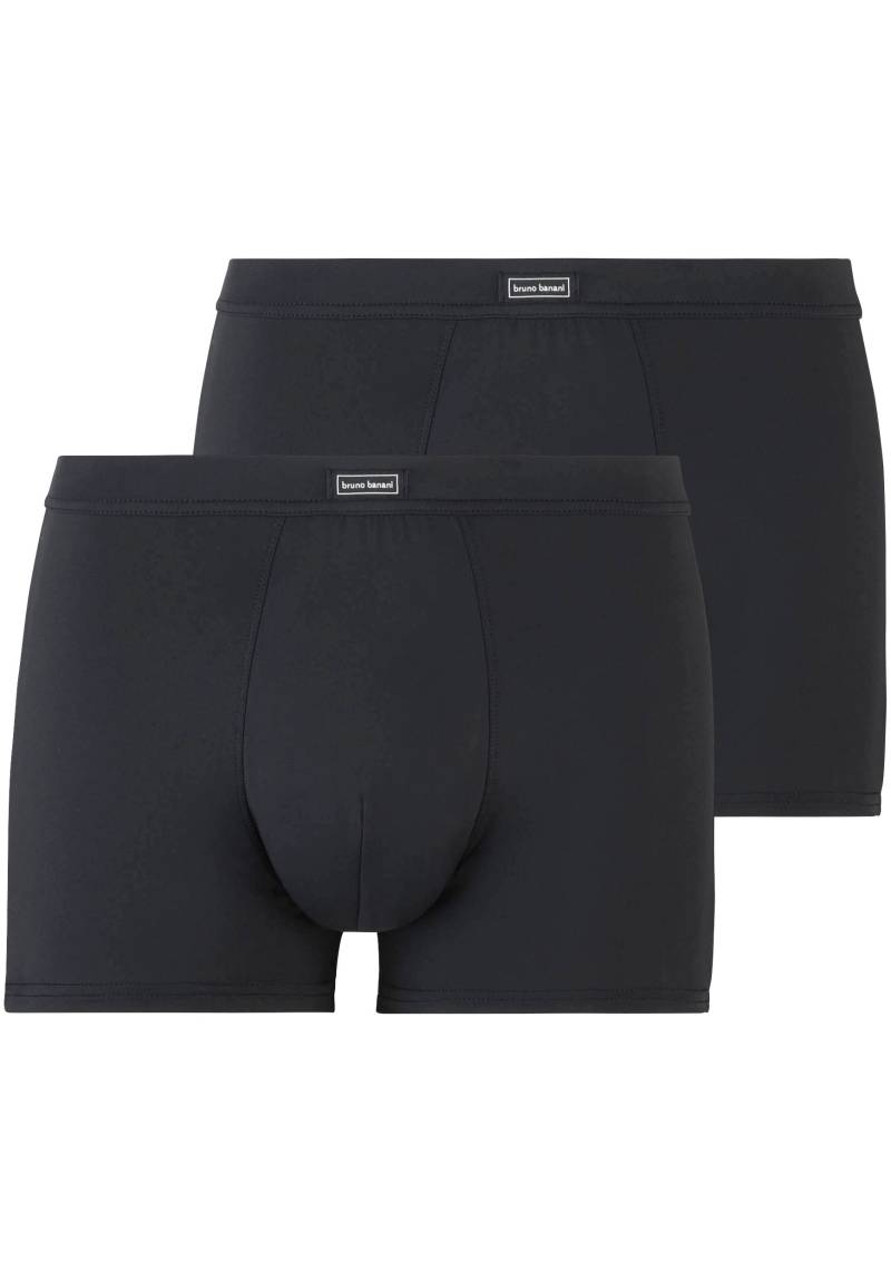 Bruno Banani Boxershorts, (2er Pack), mit angesetztem Bündchen von Bruno Banani