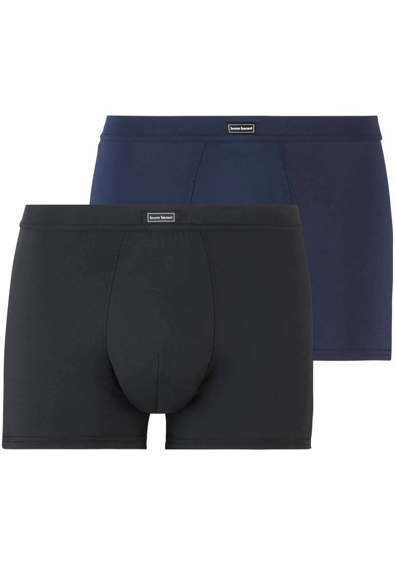 Bruno Banani Boxershorts, (2er Pack), mit angesetztem Bündchen von Bruno Banani