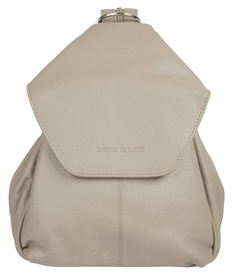 Bruno Banani Cityrucksack, echt Leder von Bruno Banani