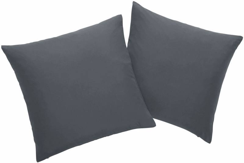 Bruno Banani Dekokissen »Lagan«, 2-er Set, einfarbig, Kissenhüllen ohne Füllung, 40 x 40 cm von Bruno Banani