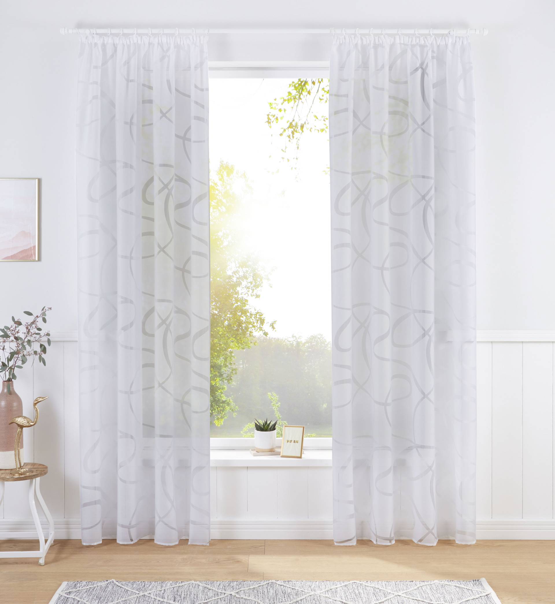 Bruno Banani Gardine »Tilo«, (1 St.), transparent, Ausbrenner, gewebt, verschiedene Grössen Bruno Banani Gardine »Tilo«, (1 St.), transparent, Ausbrenner, gewebt, verschiedene Grössen von Bruno Banani
