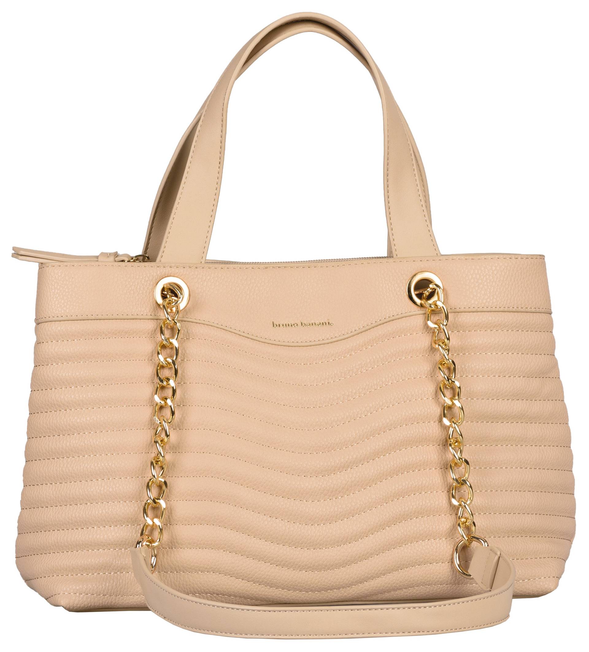 Bruno Banani Henkeltasche, mit goldfarbenen Kettendetails Bruno Banani Henkeltasche, mit goldfarbenen Kettendetails von Bruno Banani