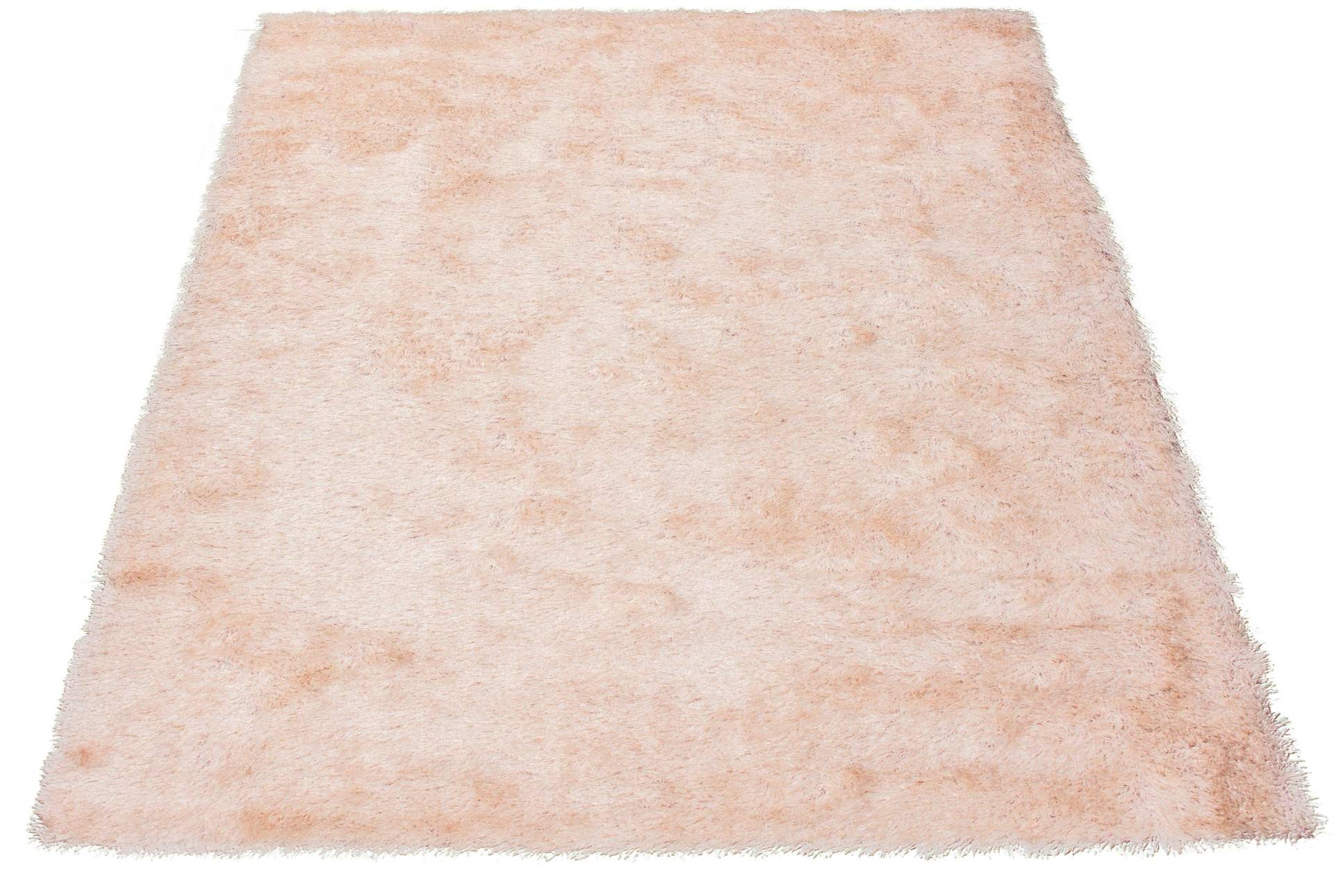 Bruno Banani Hochflor-Teppich »Alga«, rechteckig, 40 mm Höhe, Uni, Shaggy, Langflor, besonders weich und kuschelig, Wohnzimmer von Bruno Banani