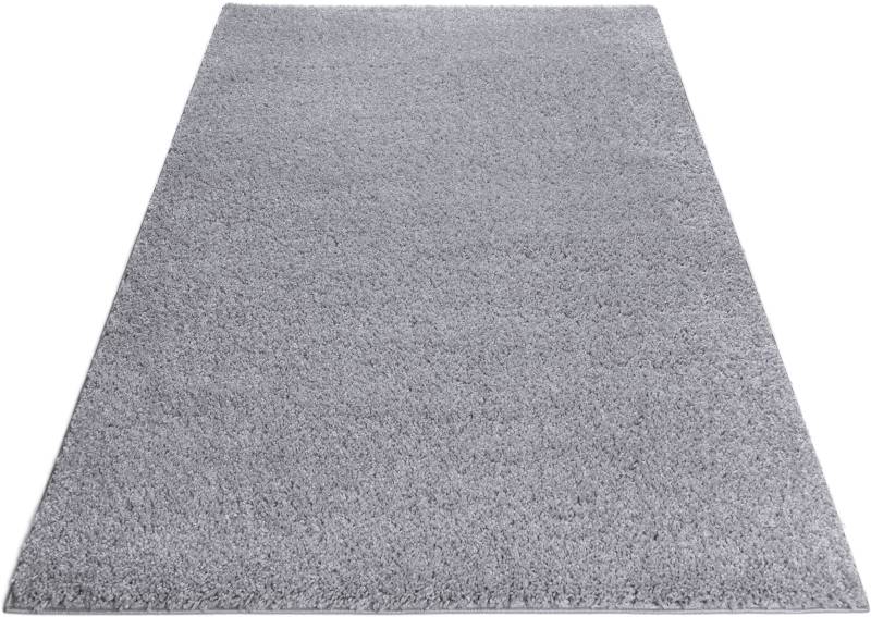 Bruno Banani Hochflor-Teppich »Shaggy Soft«, rechteckig, 30 mm Höhe, gewebt, Uni Farben, besonders weich und kuschelig von Bruno Banani