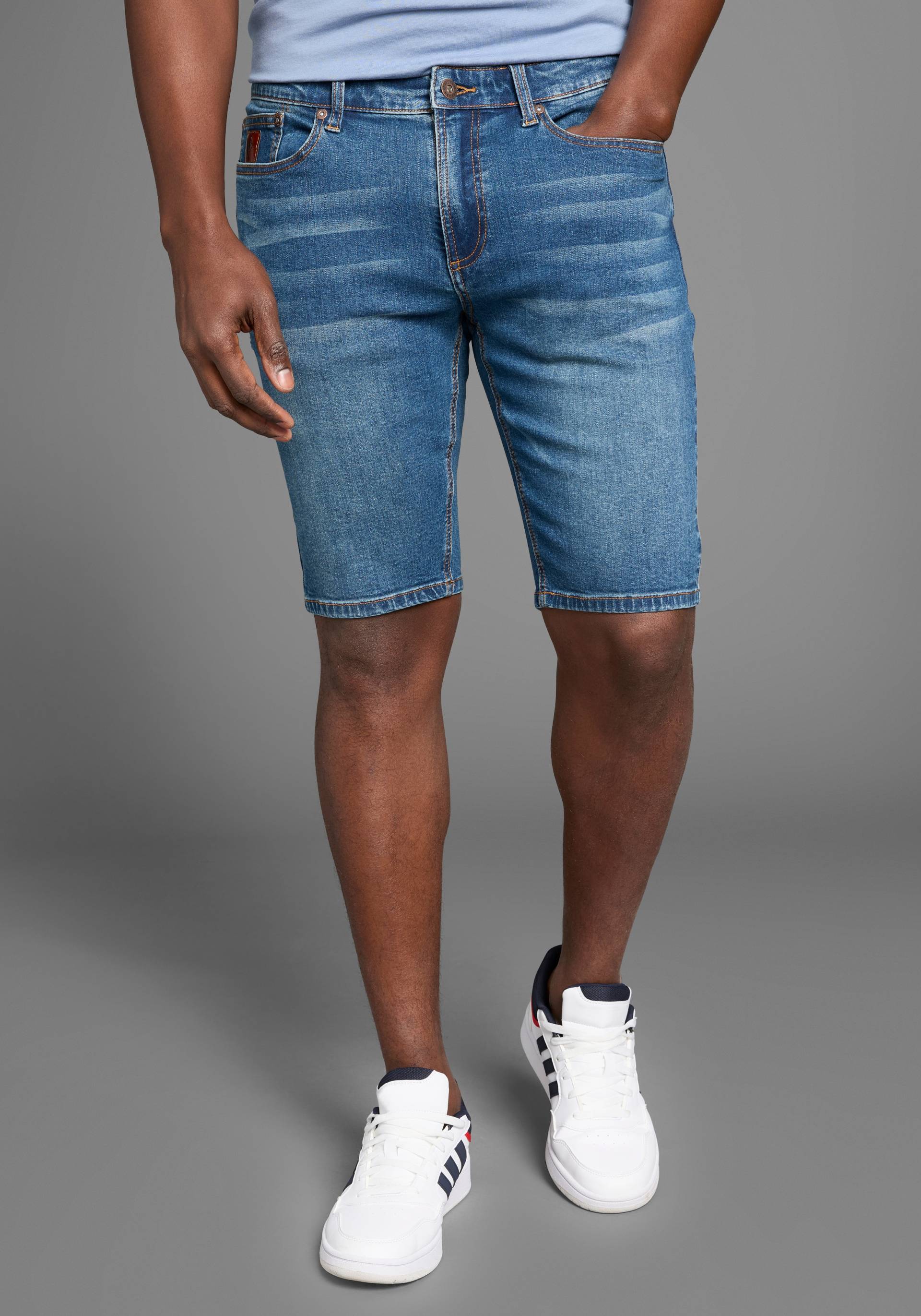 Bruno Banani Jeansshorts »Hutch-Shorts«, niedrige Leibhöhe von Bruno Banani