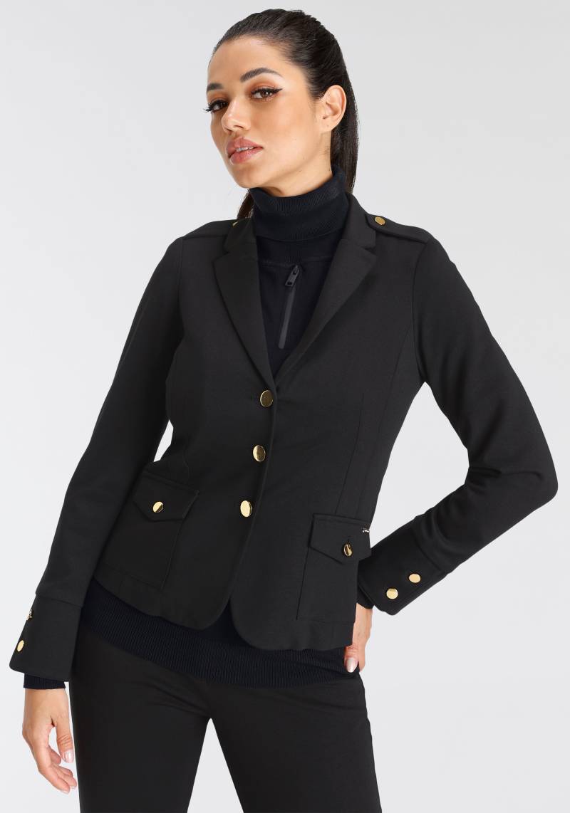 Bruno Banani Jerseyblazer, im Uniform-Stil NEUE KOLLEKTION von Bruno Banani