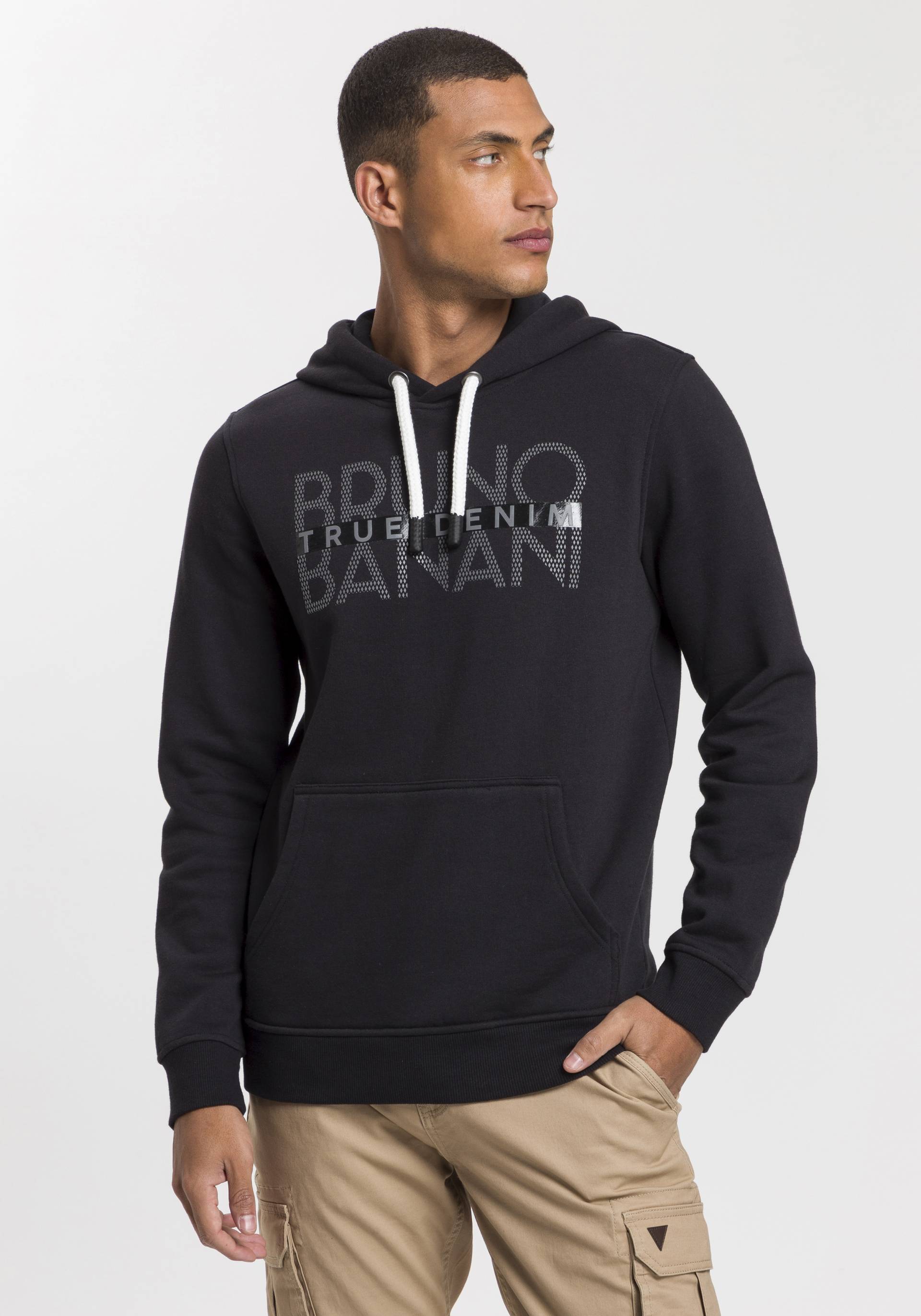 Bruno Banani Kapuzensweatshirt, Logoprint vorne Bruno Banani Kapuzensweatshirt, Logoprint vorne von Bruno Banani