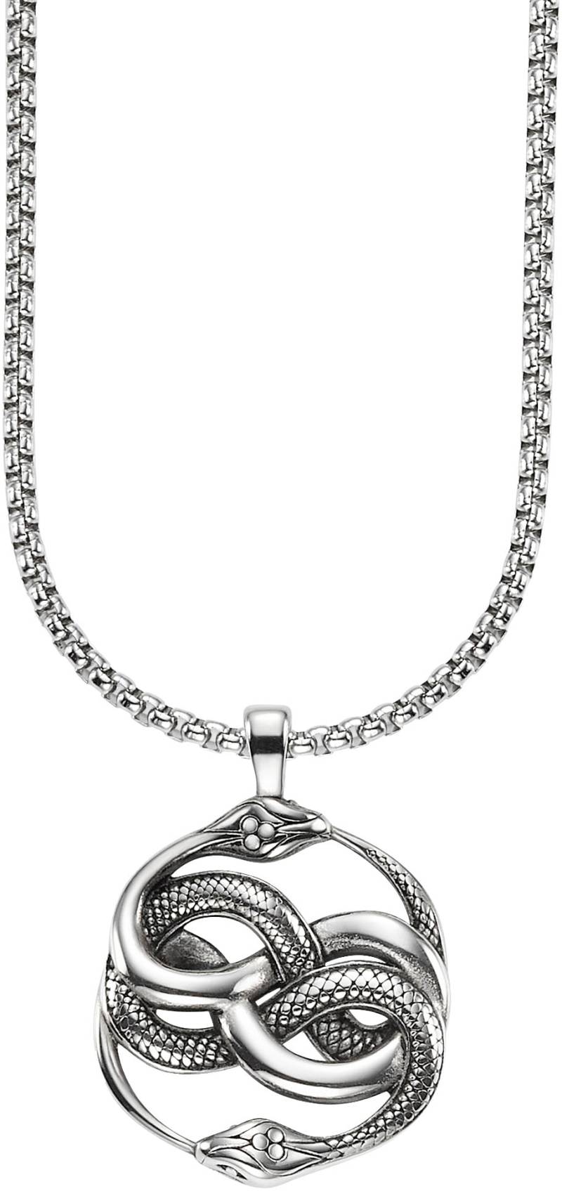 Bruno Banani Kette mit Anhänger »Schmuck Geschenk Venezia Uroboroi double snake, B0245N/20/00/55« von Bruno Banani