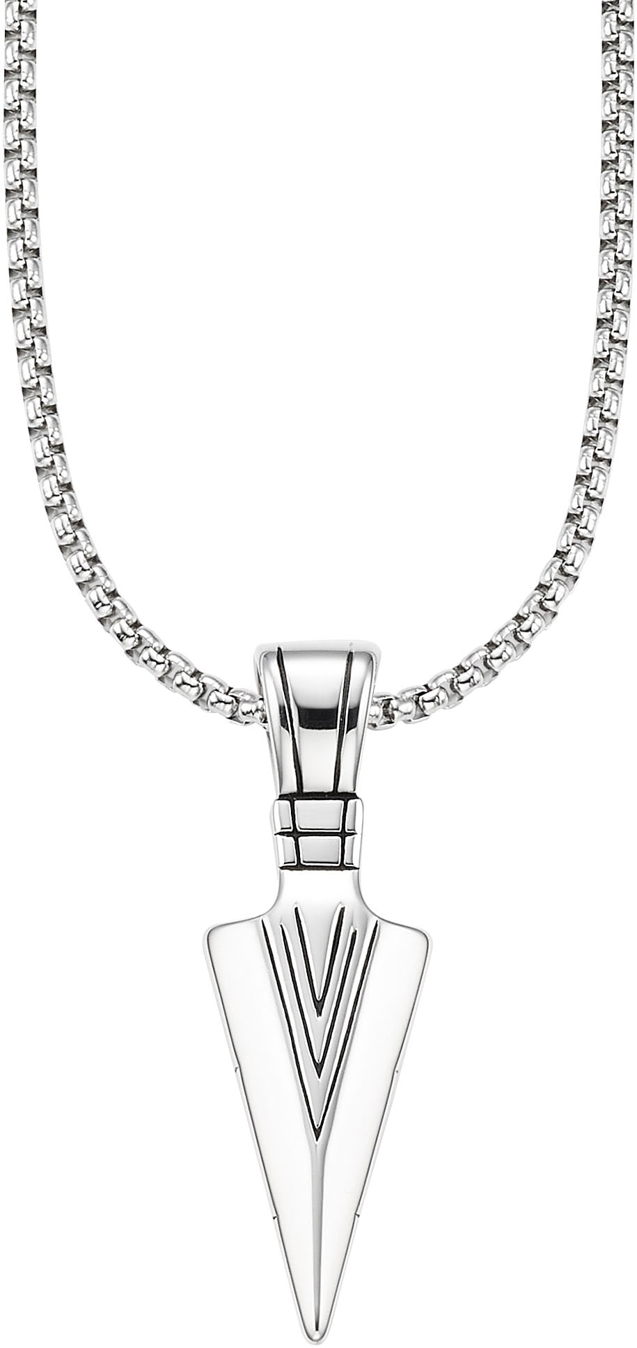 Bruno Banani Kette mit Anhänger »Schmuck Geschenk Venezianerkette Thor´s Speer, B4123N/20/00/55« von Bruno Banani