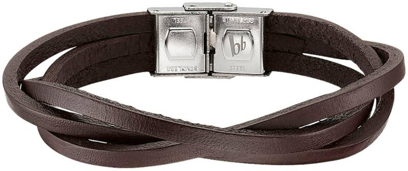 Bruno Banani Lederarmband »Schmuck Geschenk Armband, B4102B/20/00/BL, B4102B/20/00/BR« von Bruno Banani