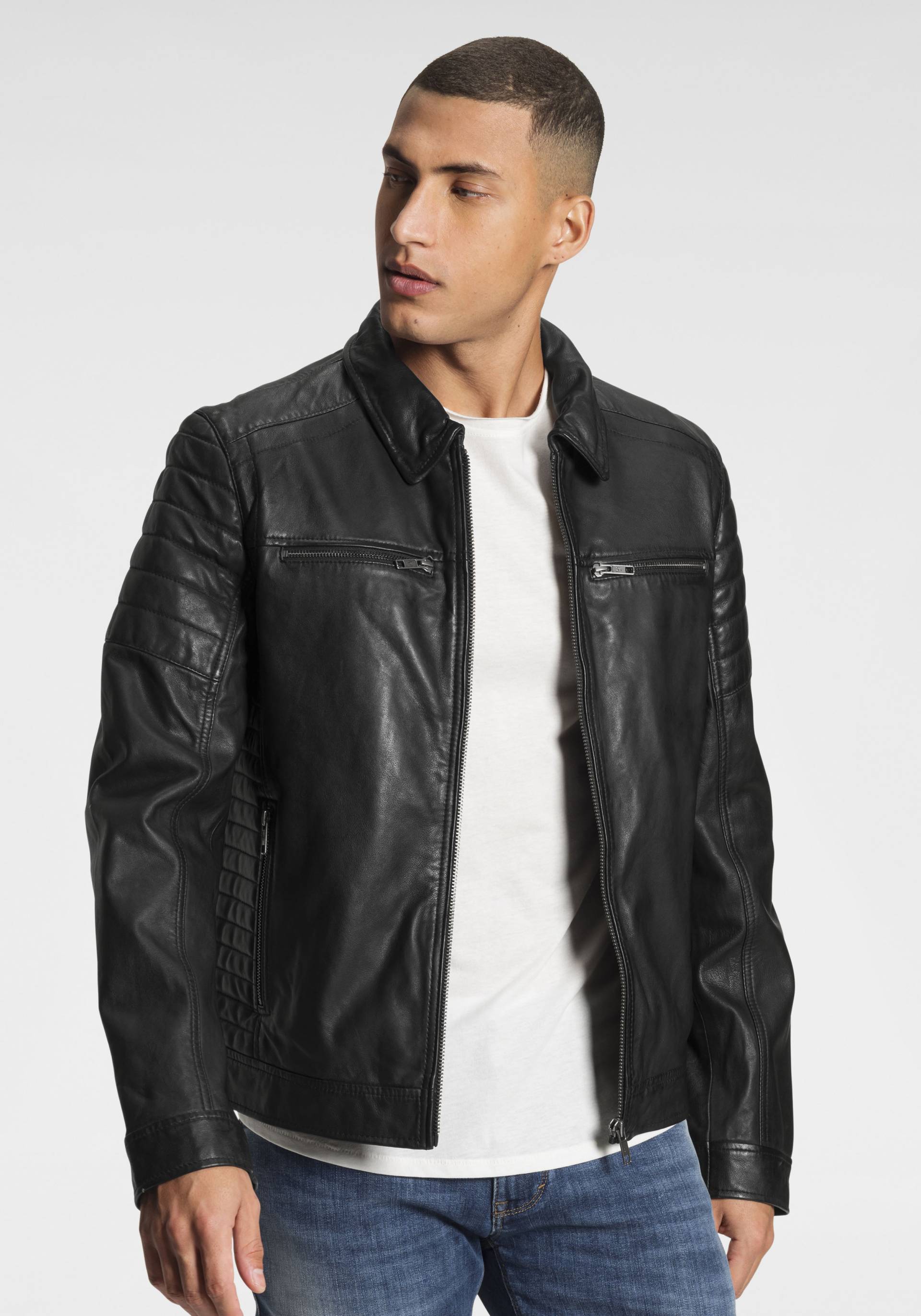 Bruno Banani Lederjacke »William« von Bruno Banani