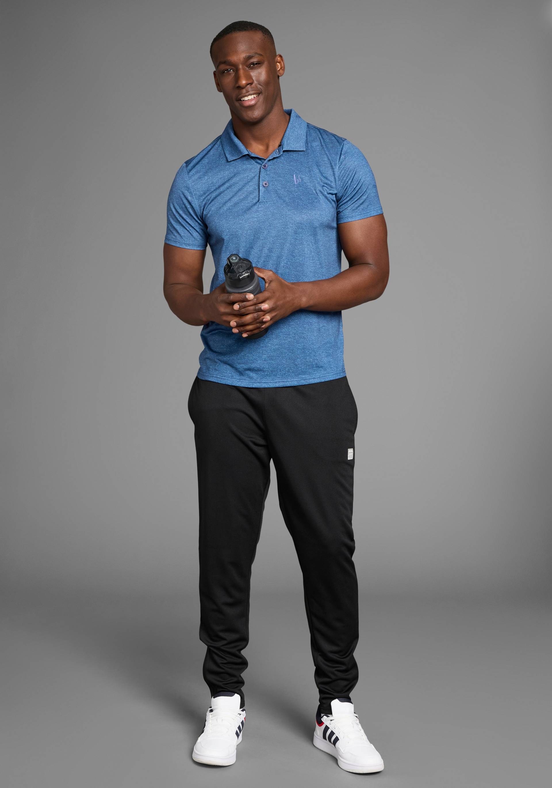 Bruno Banani Poloshirt, Poloshirt aus Quick Dry T-Shirt-Ware Bruno Banani Poloshirt, Poloshirt aus Quick Dry T-Shirt-Ware von Bruno Banani