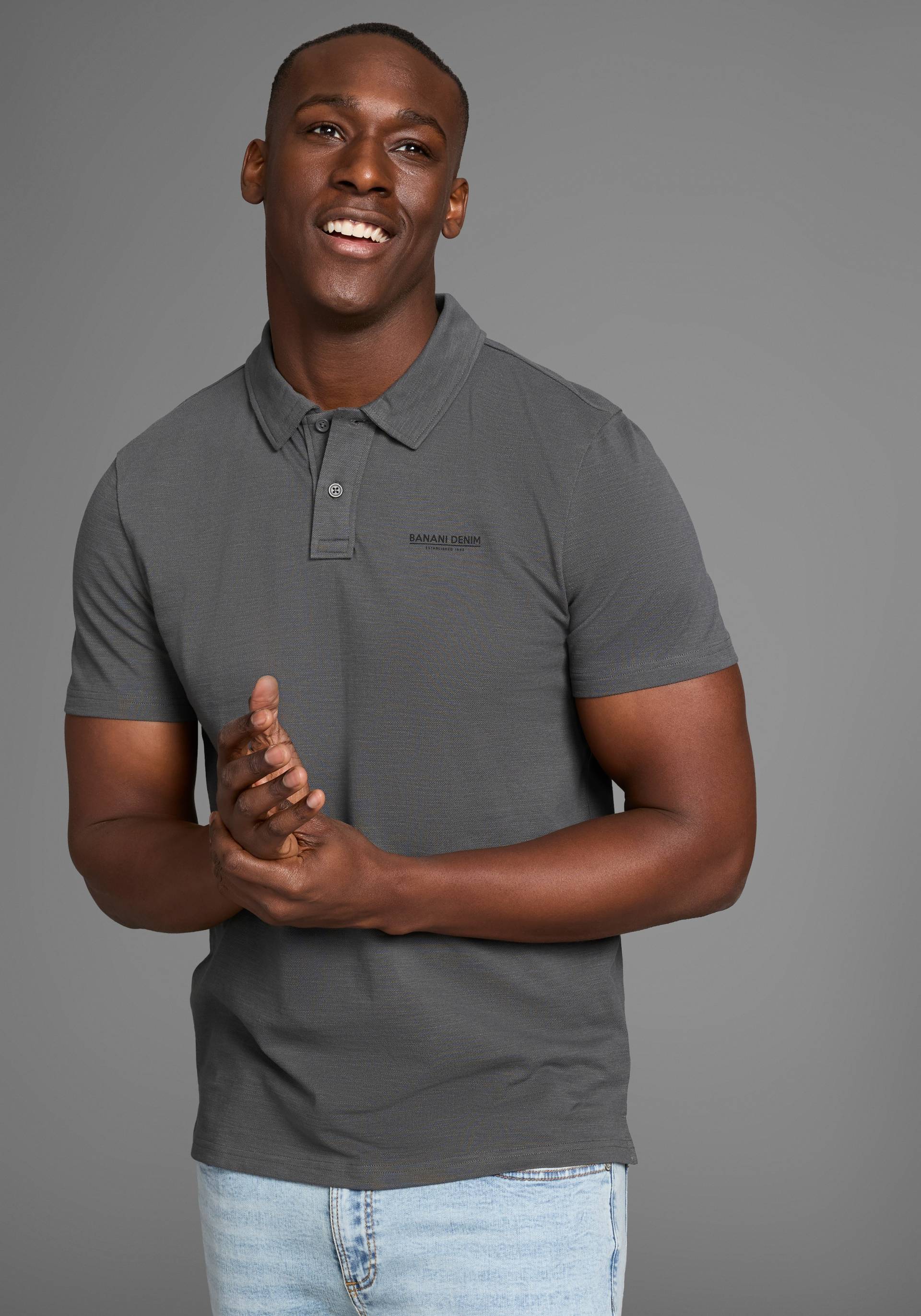 Bruno Banani Poloshirt, Poloshirt in schmaler Passform Bruno Banani Poloshirt, Poloshirt in schmaler Passform von Bruno Banani