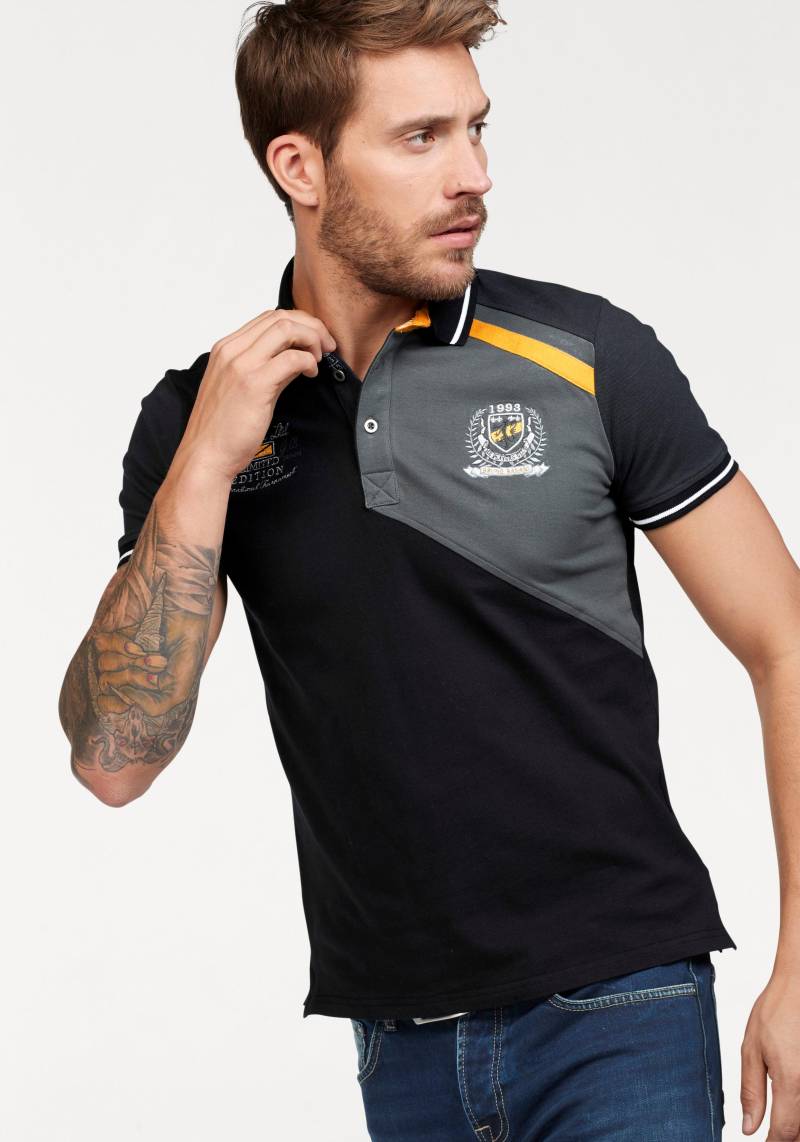 Bruno Banani Poloshirt, Kurzarm, körpernahe Passform, unifarben, mit Polokragen von Bruno Banani