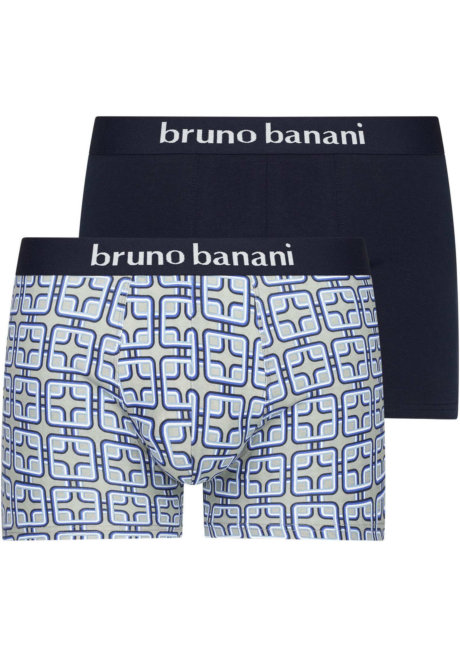 Bruno Banani Retro Pants »Board Game«, (2er-Pack), mit auffälliger Musterung von Bruno Banani