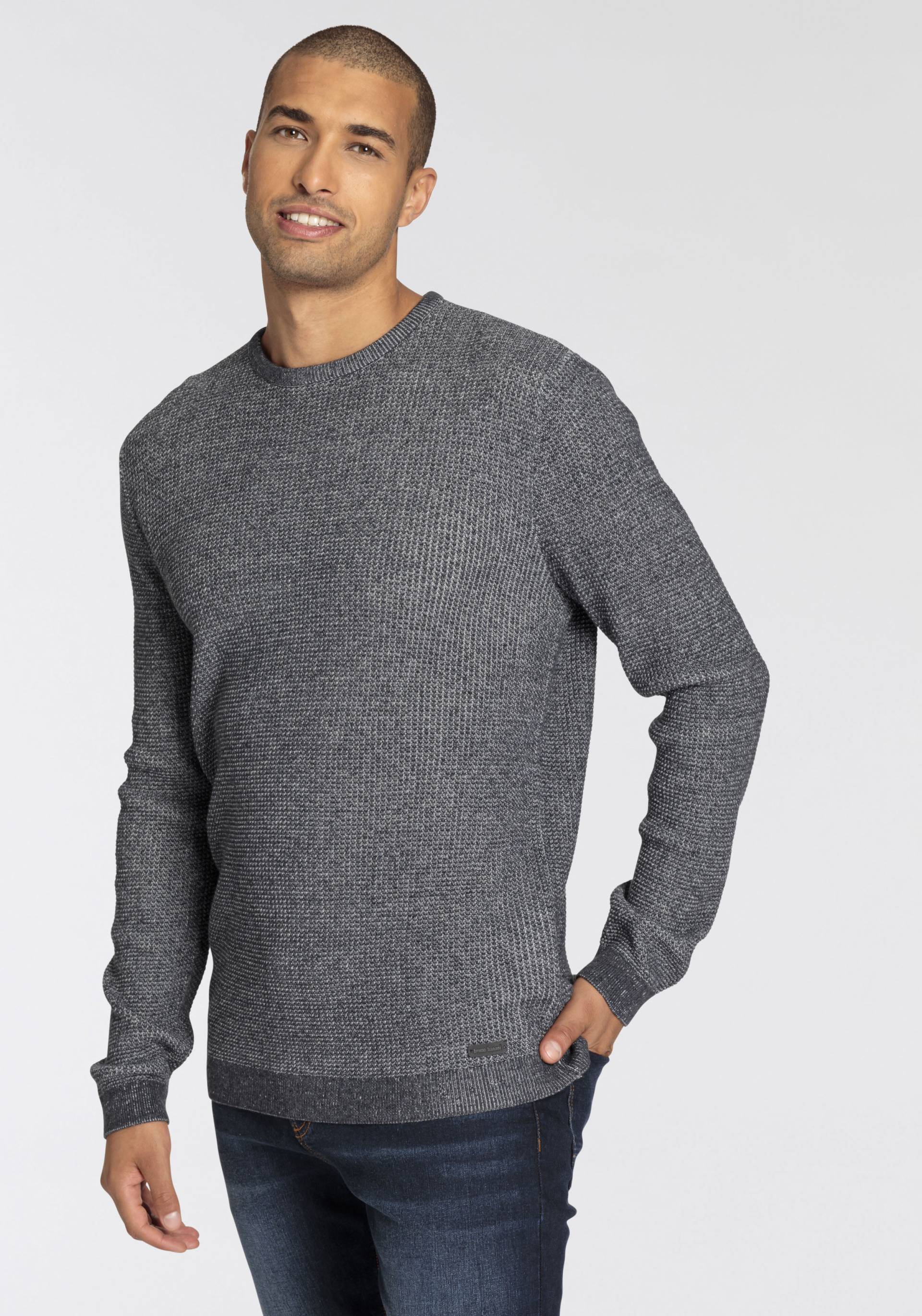 Bruno Banani Rundhalspullover Bruno Banani Rundhalspullover von Bruno Banani