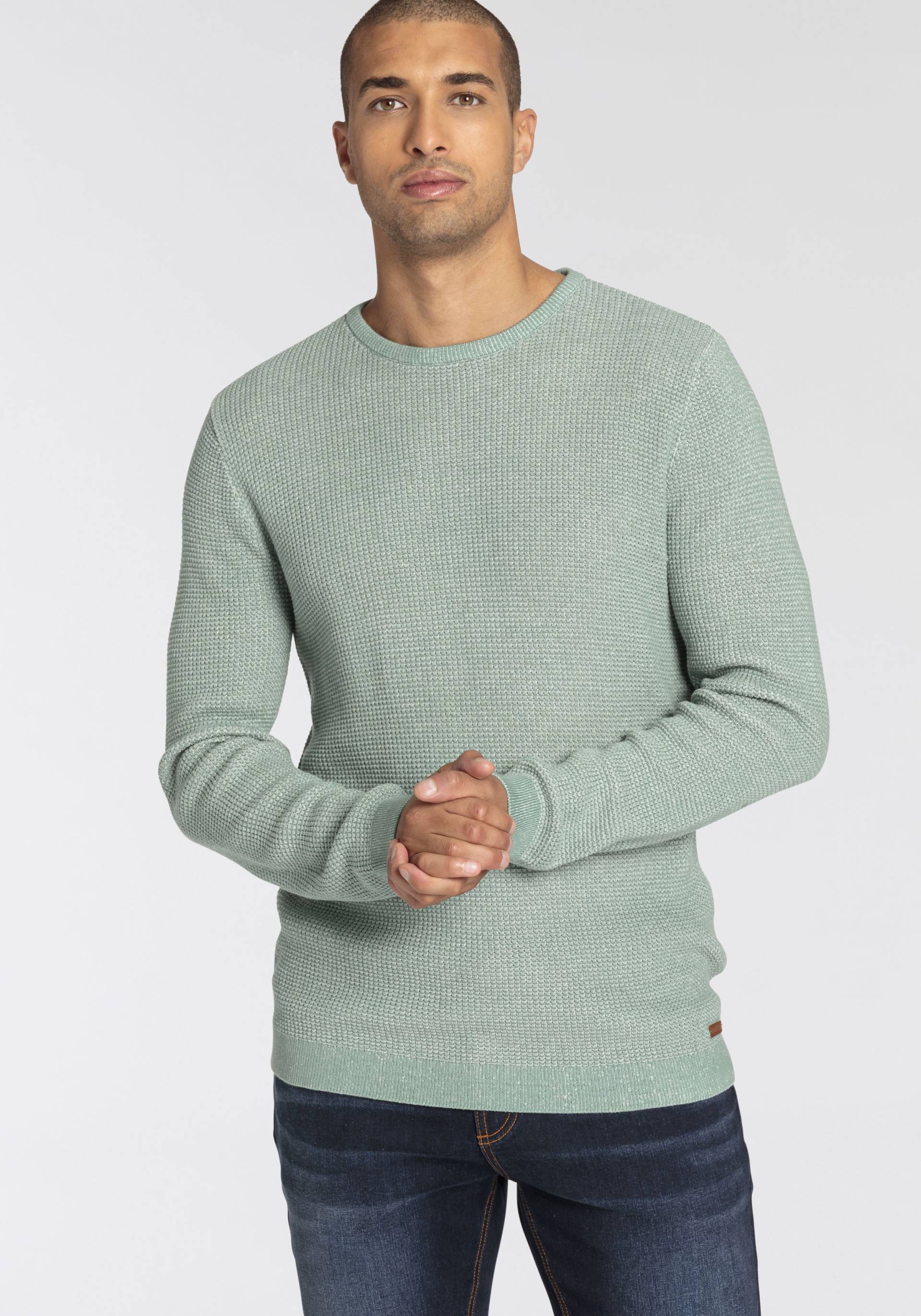 Bruno Banani Rundhalspullover Bruno Banani Rundhalspullover von Bruno Banani