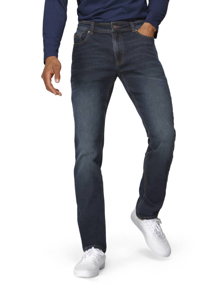 Bruno Banani Slim-fit-Jeans »Grady«, schmale Beinform, niedrige Leibhöhe, mit Eingrifftaschen von Bruno Banani