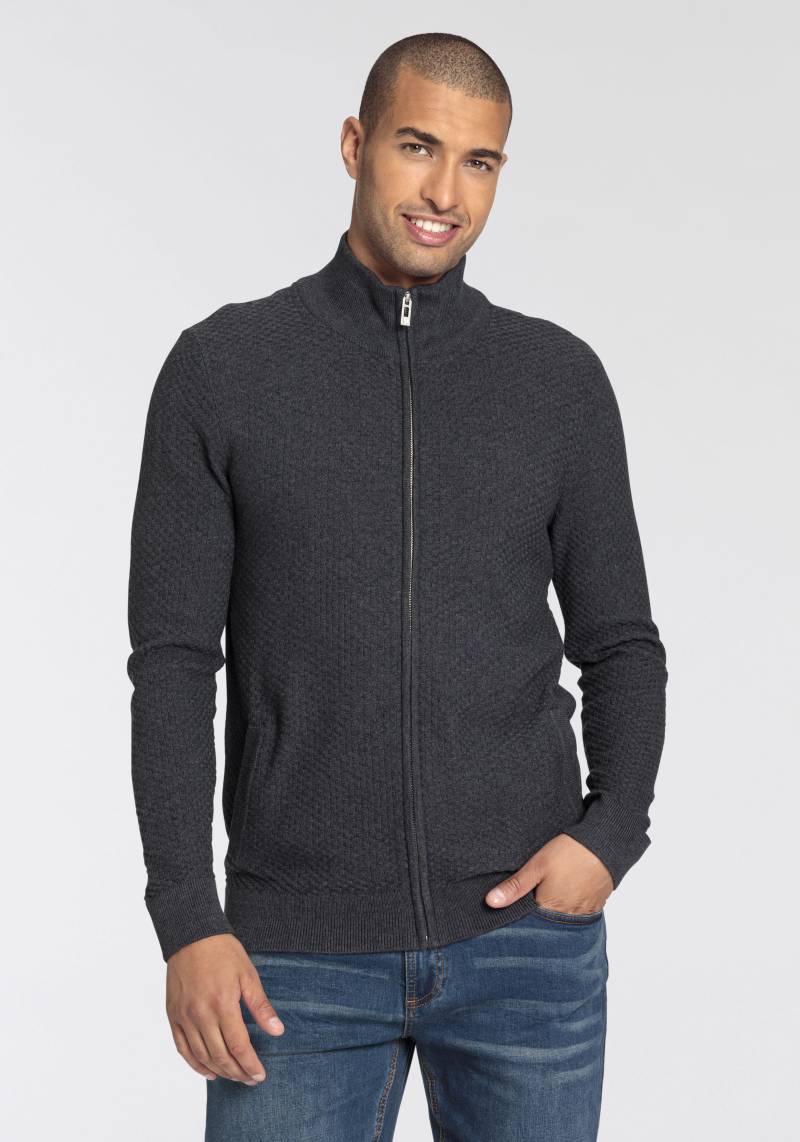 Bruno Banani Strickjacke, in besonderer Strickoptik von Bruno Banani