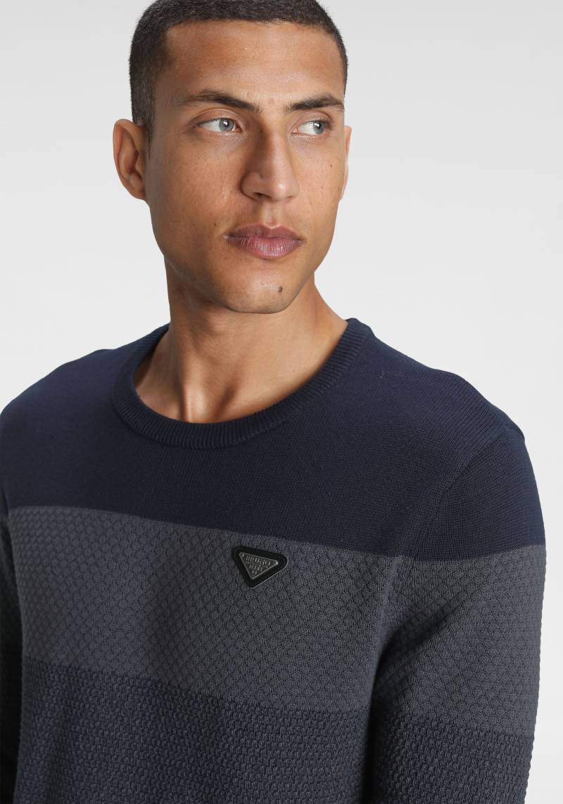 Bruno Banani Strickpullover, im modischem Look von Bruno Banani