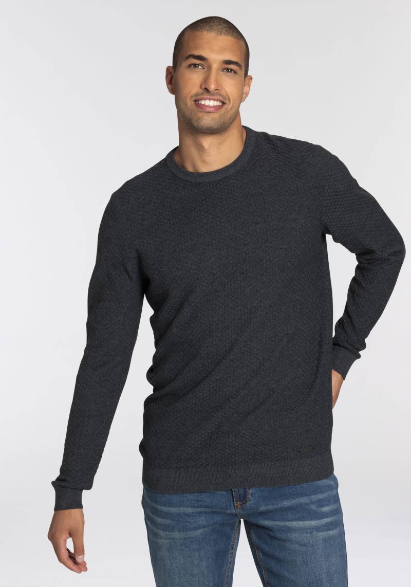 Bruno Banani Strickpullover, mit spezieller Strickoptik von Bruno Banani