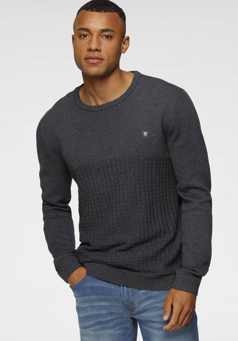 Bruno Banani Strickpullover, mit modischer Struktur von Bruno Banani