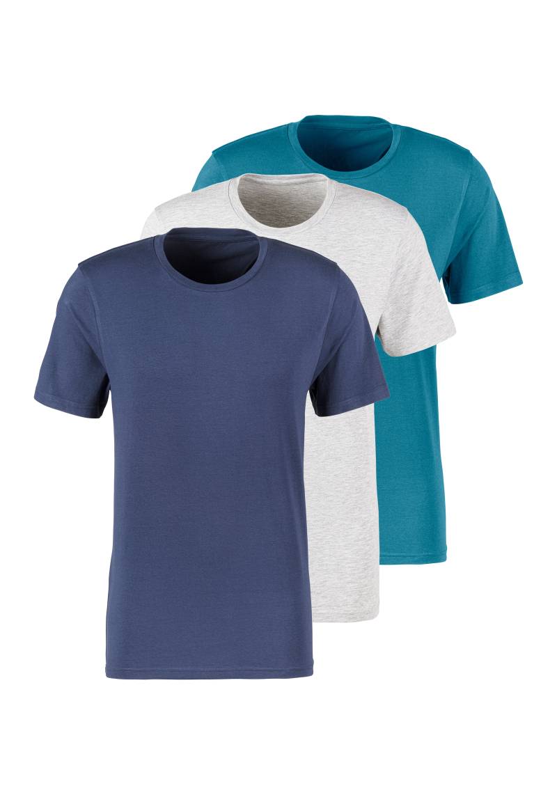 Bruno Banani T-Shirt, mit Rundhals-Ausschnitt von Bruno Banani