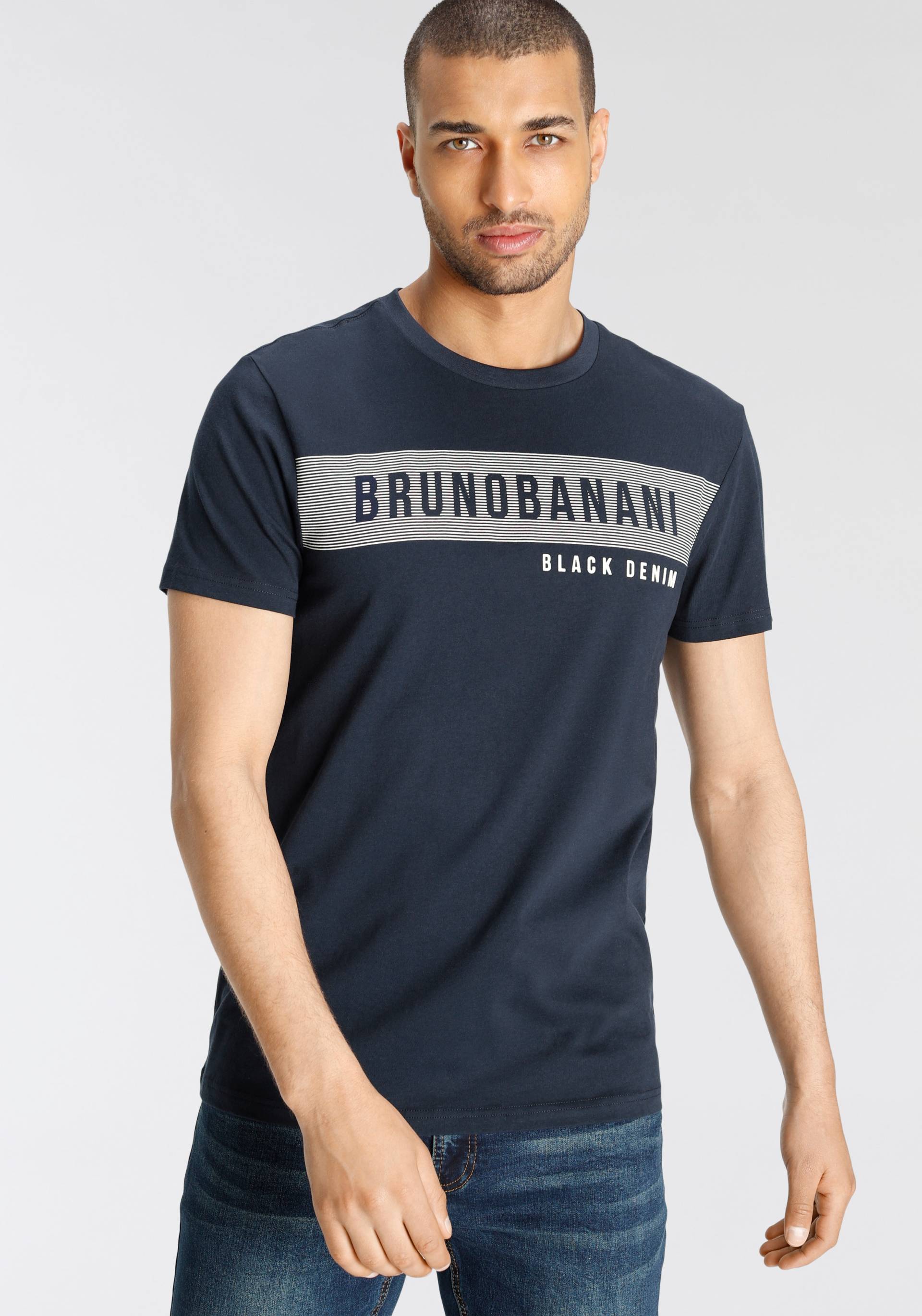 Bruno Banani T-Shirt, mit Markenprint von Bruno Banani