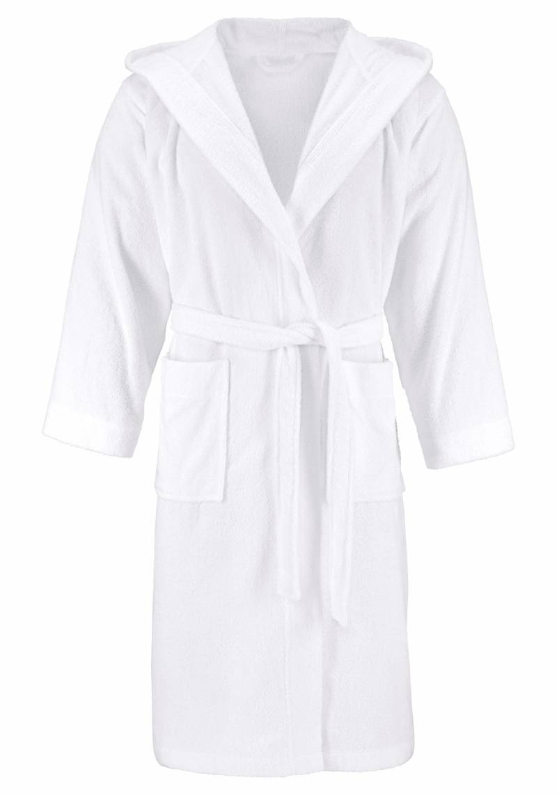 Bruno Banani Unisex-Bademantel »Robby, ideal für Sauna & Spa, Hotelbademantel, Morgenmantel«, (1 St.), Damen & Herren Bademäntel, Baumwolle, mit Taschen, Reise, Sauna, S-3XL von Bruno Banani