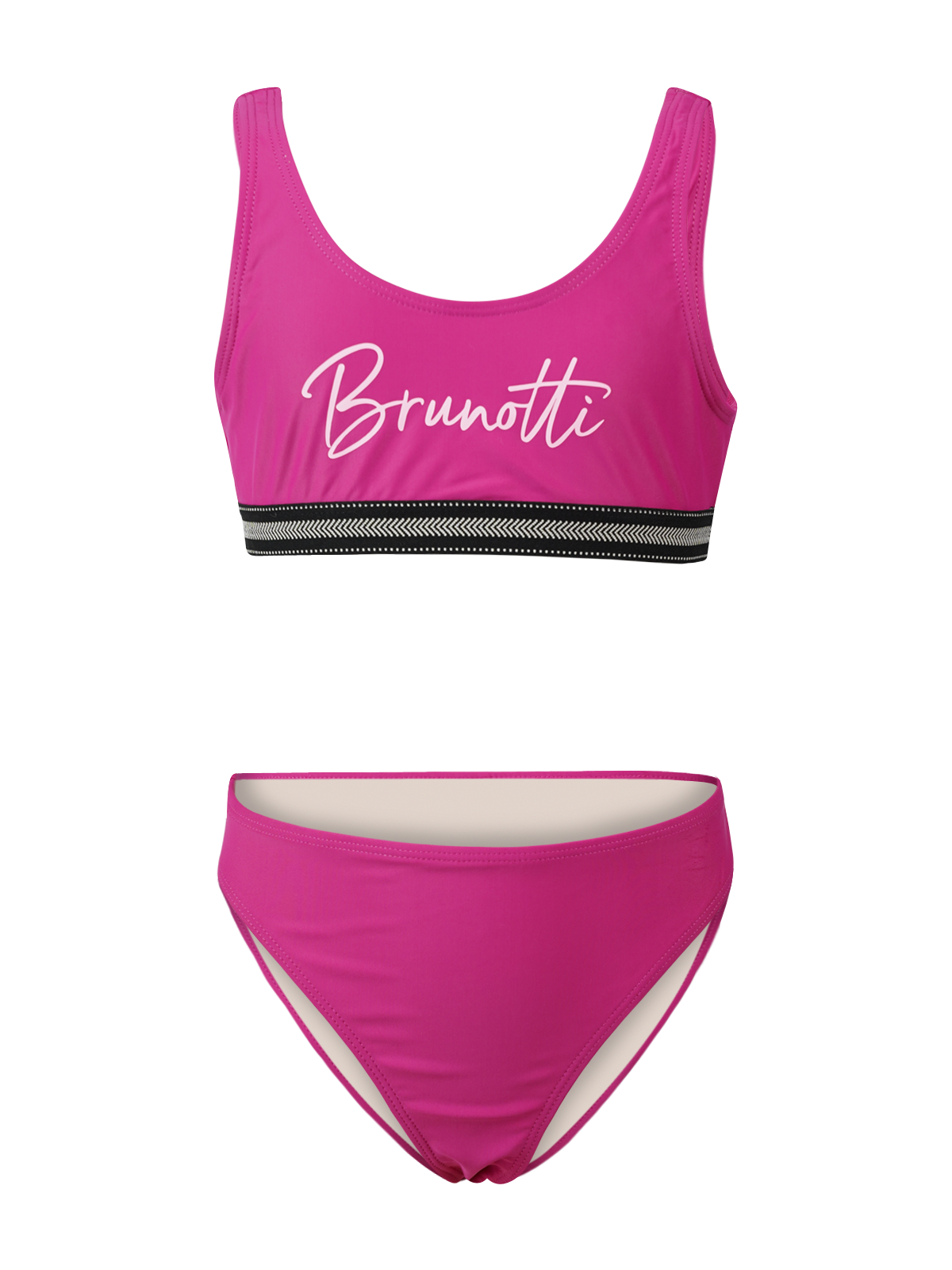 Brunotti Bustier-Bikini, (Set, 2 St.), mit kontrastfarbenen Bund von Brunotti