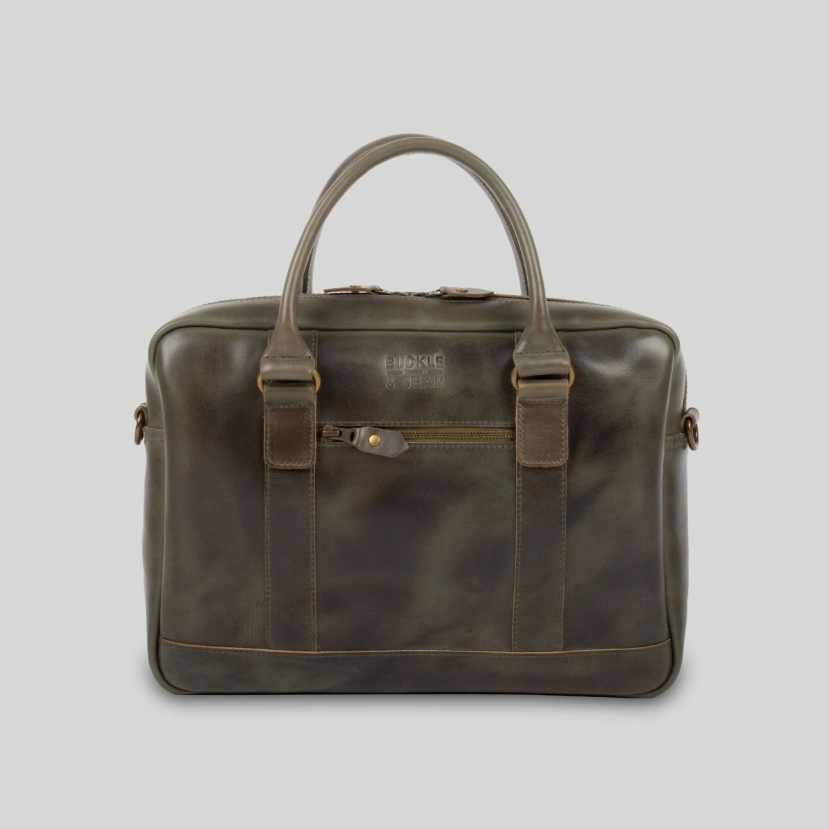 Aktentasche Everett Olive Summer von Buckle & Seam