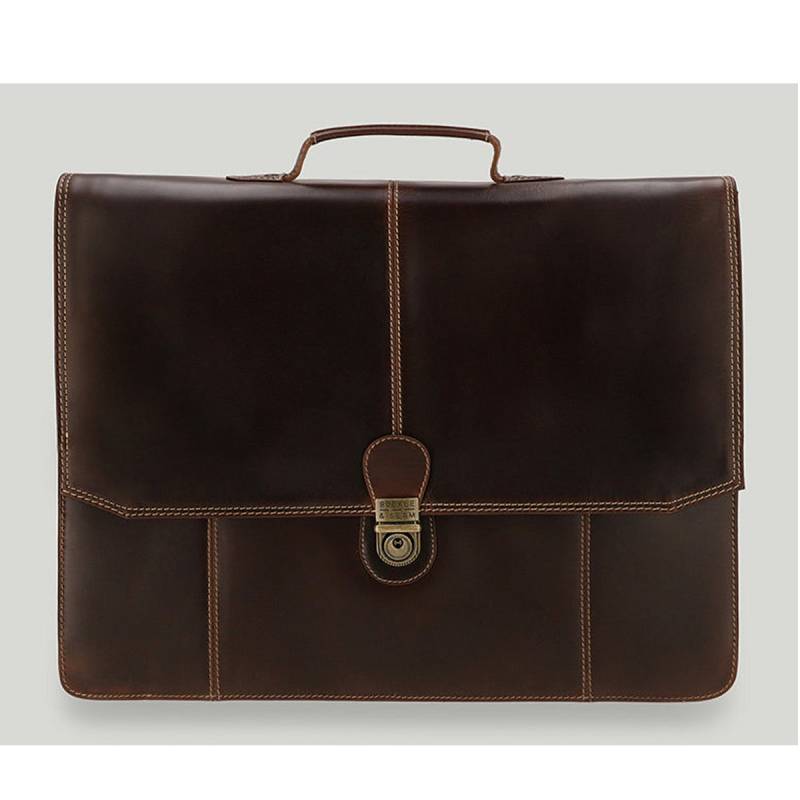 Aktentasche Sierra Braun/Stripes Aktentasche Sierra Braun/Stripes von Buckle & Seam