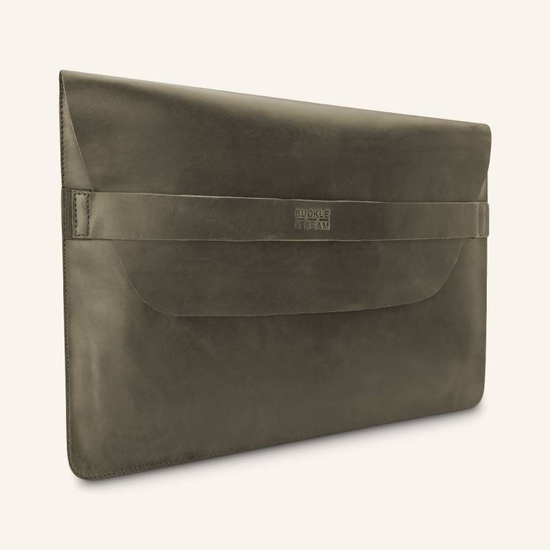 Laptop Sleeve Terra Olive 15" von Buckle & Seam