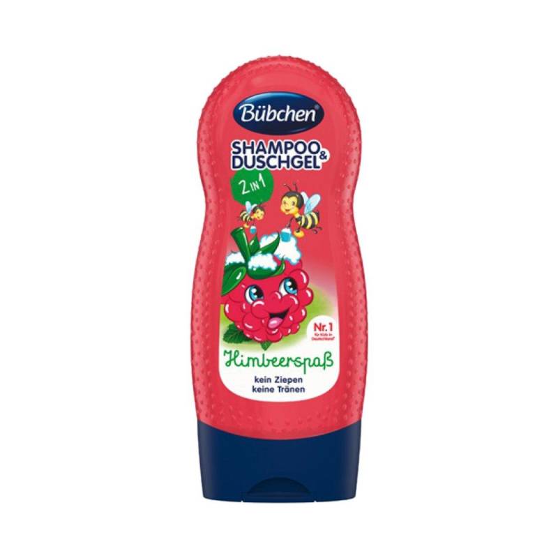 Shampoo & Duschgel Himbeerspass 230ml Damen  ONE SIZE von Bübchen