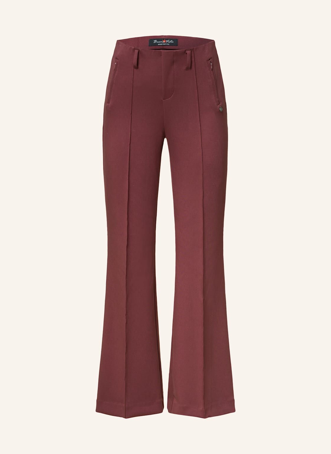 Buena Vista Bootcut-Hose Antigua Aus Jersey rot Buena Vista Bootcut-Hose Antigua Aus Jersey rot von Buena Vista