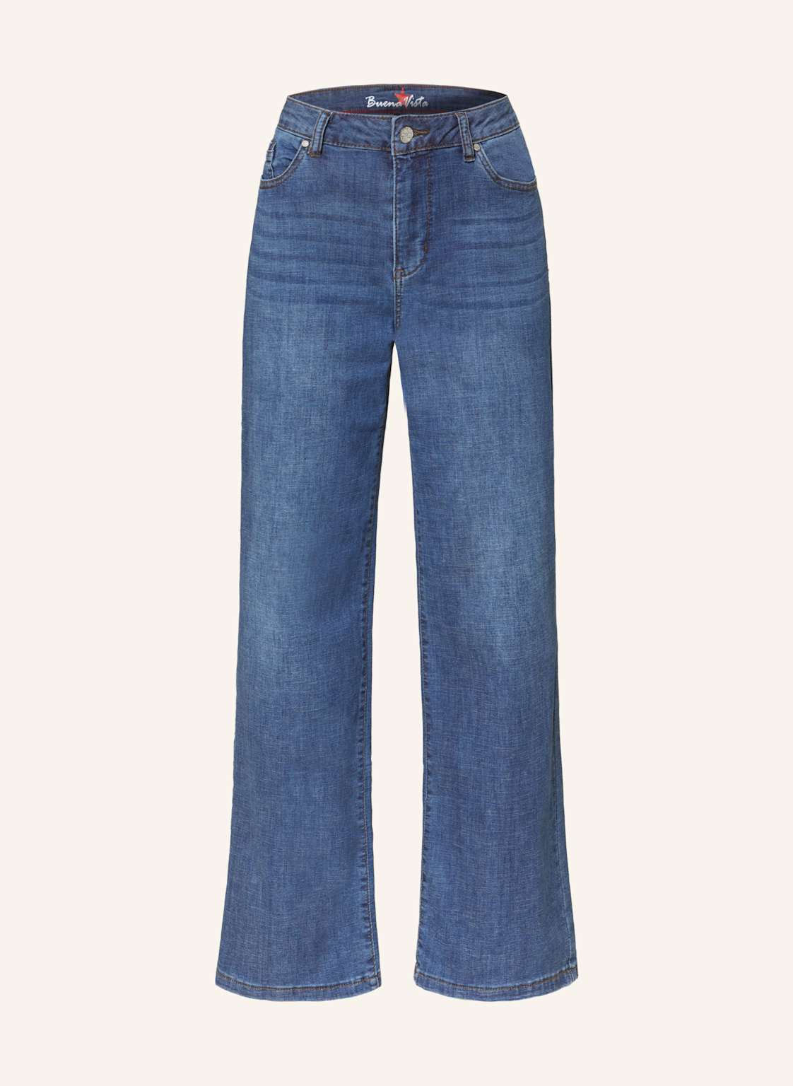 Buena Vista Straight Jeans Mit Schmucksteinen blau von Buena Vista