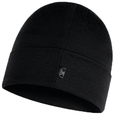 Buff - Heavyweight Merino Wool Hat - Mütze Gr One Size schwarz von Buff