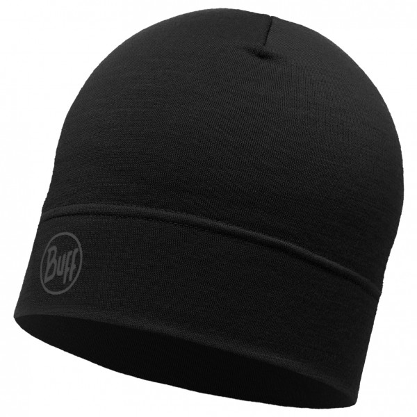 Buff - Lightweight Merino Wool Hat - Mütze Gr One Size schwarz von Buff